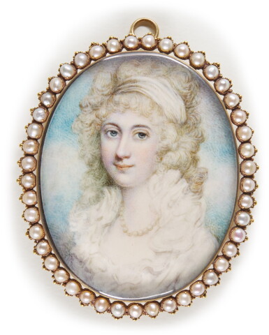 View full screen - View 1 of Lot 211. A collection of portrait miniatures, 19th and 20th century.