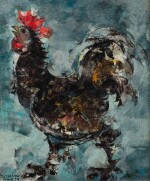 Vu Cao Dam (1908-2000), The Rooster | 武高談 (1908-2000), 公雞