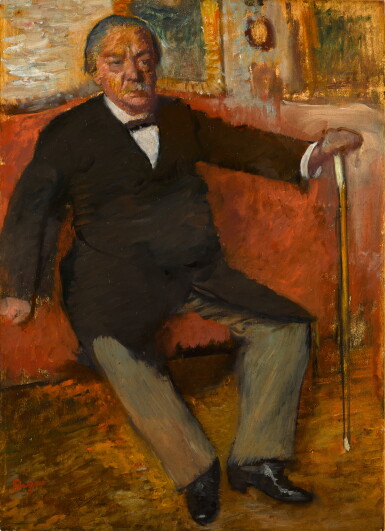 View full screen - View 1 of Lot 15. Le danseur Perrot, assis.