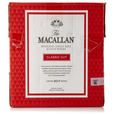 View full screen - View 1 of Lot 233. The Macallan Classic Cut 2017 Edition 58.4 abv NV (12 BT70).