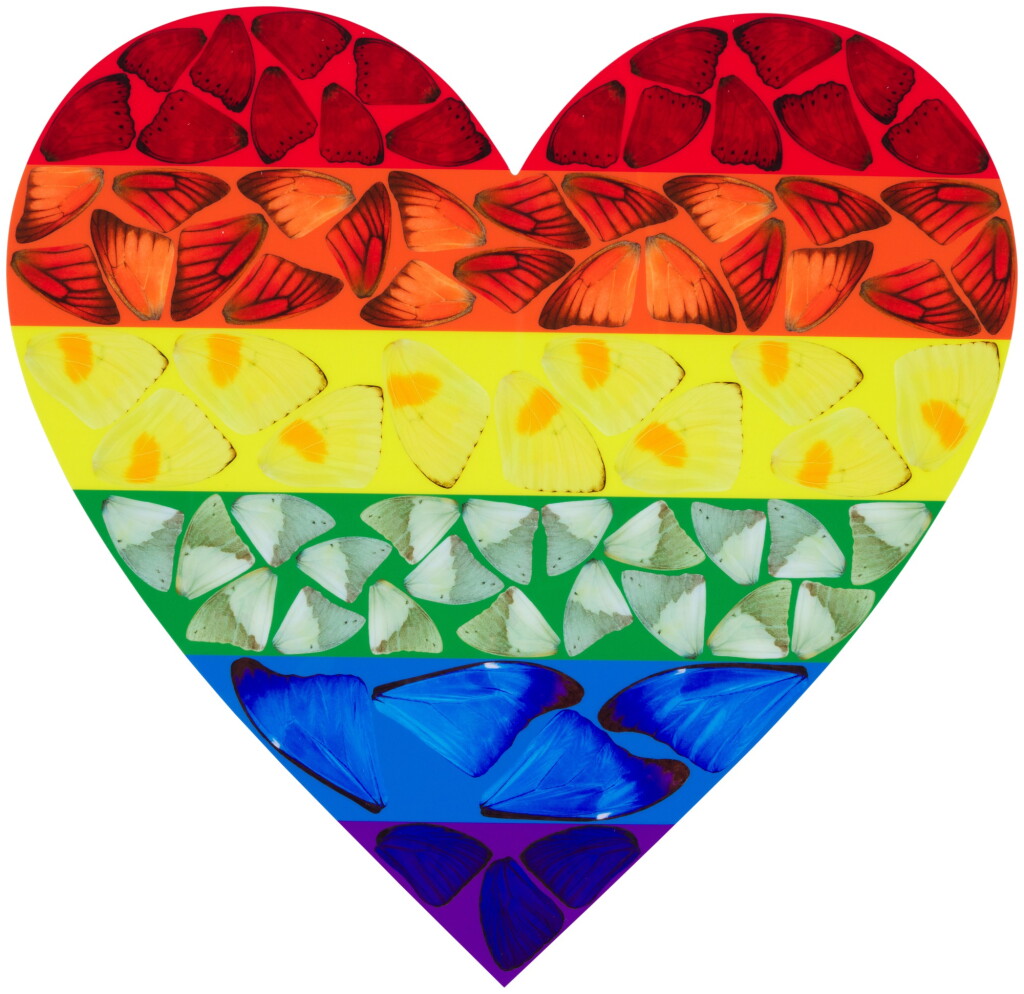 View full screen - View 1 of Lot 203. Butterfly Heart (Small) (H7-4).