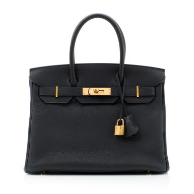 View full screen - View 1 of Lot 39. Noir Togo Birkin 30 Gold Hardware, 2015 (Borsa Birkin 30, nera 2015).