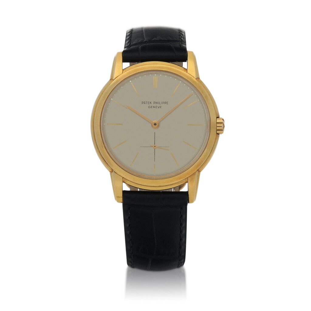 View full screen - View 1 of Lot 81. Ref. 2551 Yellow gold wristwatch Made in 1958 | 百達翡麗 2551型號黃金腕錶,1958年製.