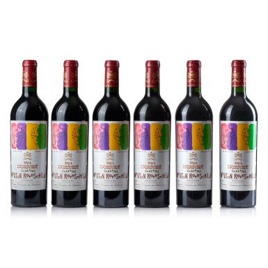 View full screen - View 1 of Lot 103. Château Mouton Rothschild 2001 (10 BT).