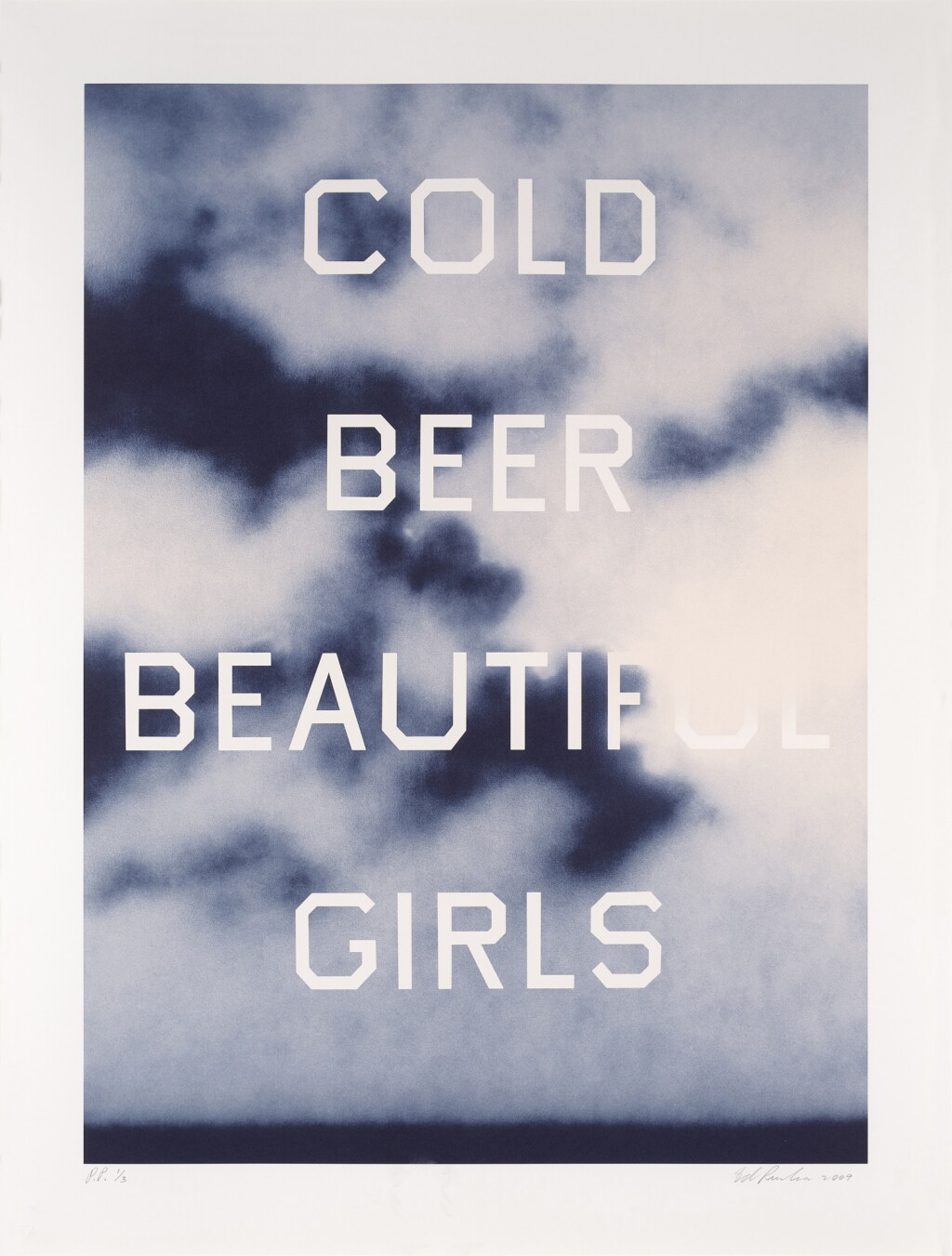 View full screen - View 1 of Lot 163. Cold Beer Beautiful Girls.