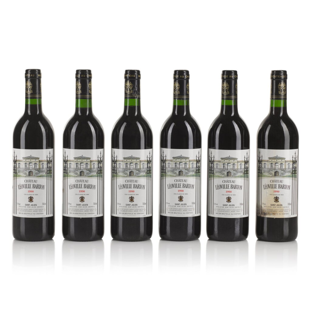 View full screen - View 1 of Lot 425. Château Léoville Barton 1990 (12 BT).