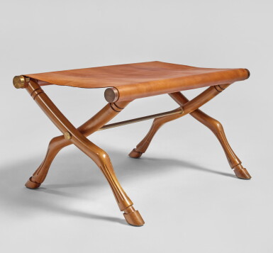 View full screen - View 1 of Lot 153. "Diphros Okladias" Folding Stool.