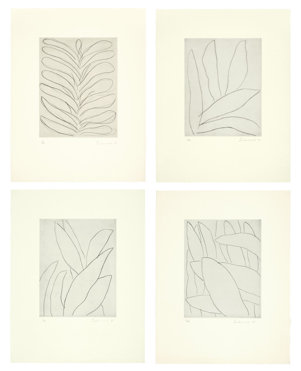 View full screen - View 1 of Lot 33. WILLIAM TURNBULL | LEAF .