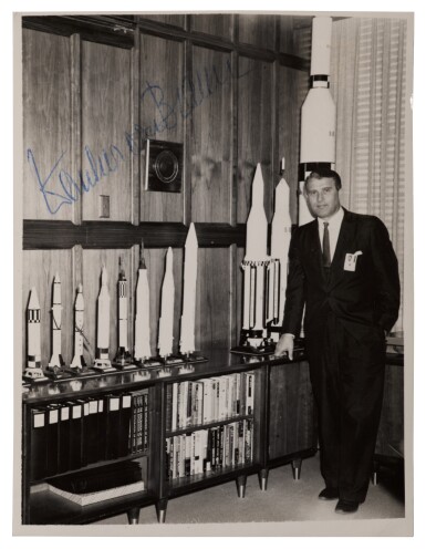 View full screen - View 1 of Lot 2. Wernher von Braun.