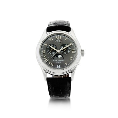 全萤幕检视 - 查看160REFERENCE 5056 A PLATINUM ANNUAL CALENDAR WRISTWATCH WITH MOON PHASES AND POWER RESERVE INDICATION, MADE IN 2000的1