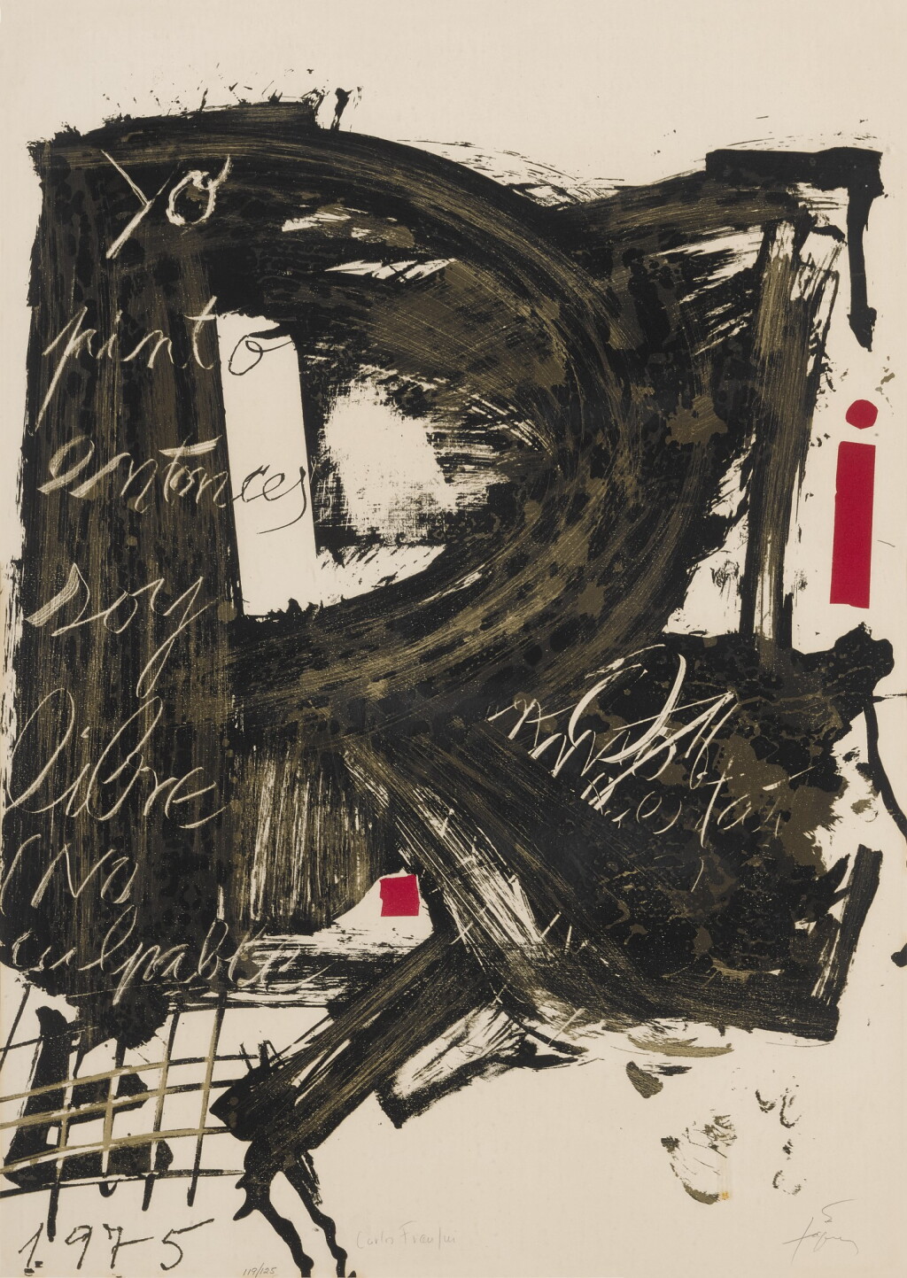 View full screen - View 1 of Lot 168. Poemas para mirar (Galfetti 537).
