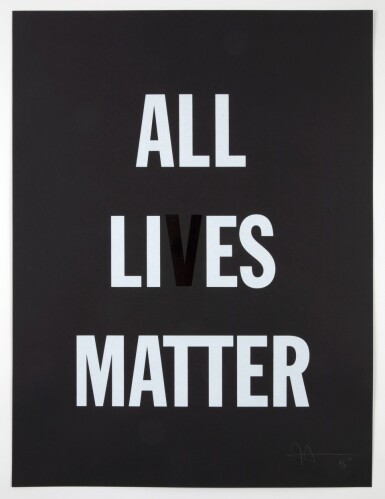 View full screen - View 1 of Lot 1. All Lies Matter.