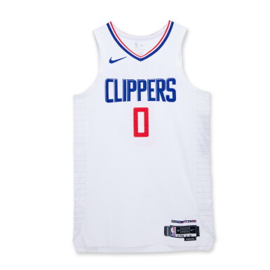 View full screen - View 1 of Lot 95. Russell Westbrook Los Angeles Clippers 2023-2024 Game Worn Association Edition Jersey.