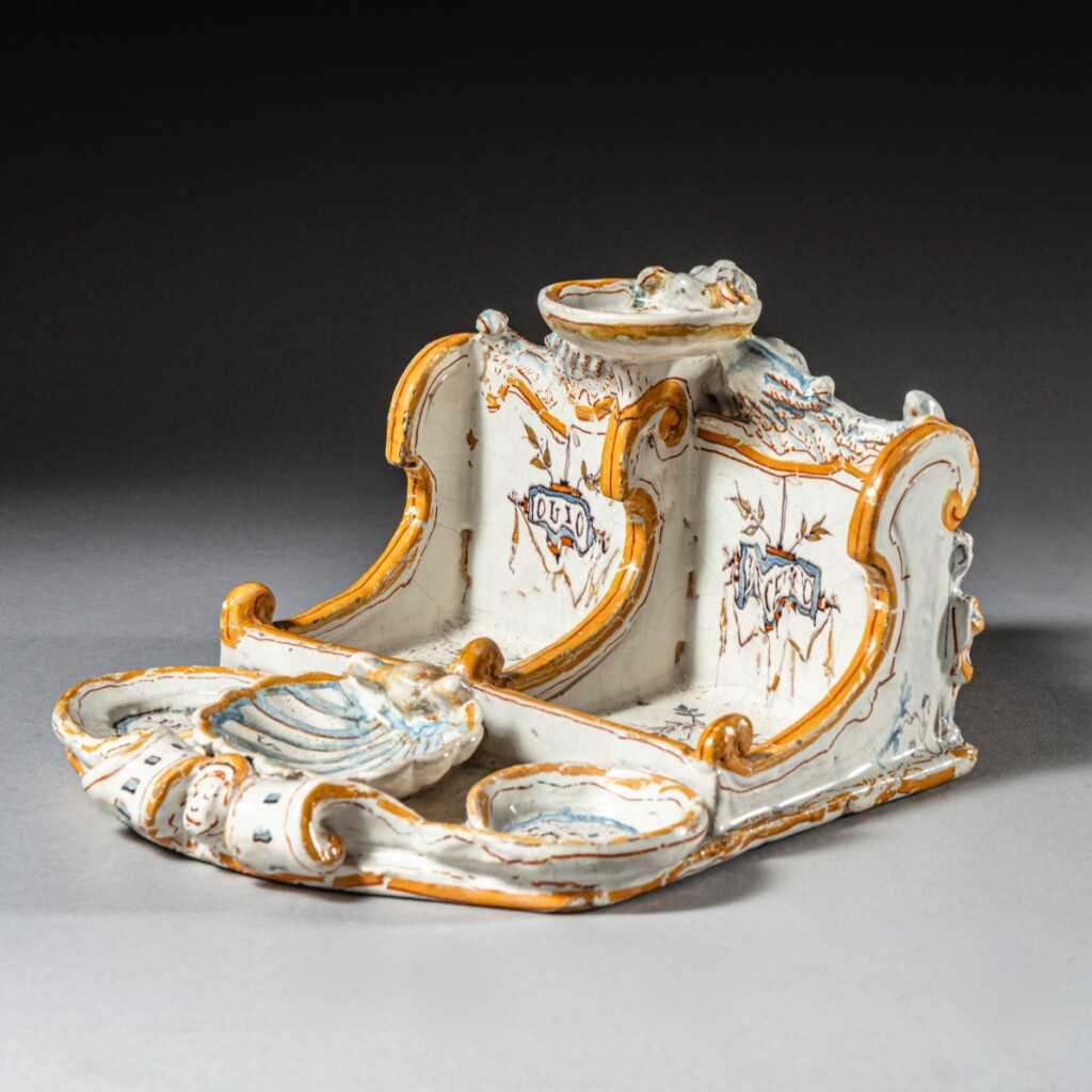 View full screen - View 1 of Lot 49. Italian, Faenza, mid-17th century.