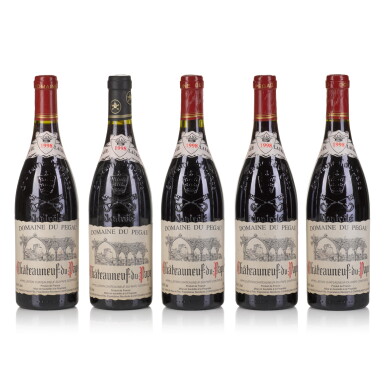 View full screen - View 1 of Lot 614. Châteauneuf du Pape, Domaine du Pégau, Cuvée Laurence 1998 (11 BT).