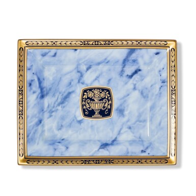 View full screen - View 1 of Lot 132. PATEK PHILIPPE | PORCELAINE DE LIMOGES VIDE POCHE 'LE VASE GREC' A PORCELAIN AND ENAMEL DISH, CIRCA 2008.