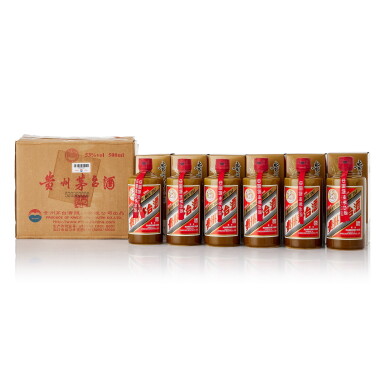 View full screen - View 1 of Lot 9429. 2013年產 "飛天牌" 精品貴州茅台酒 (原箱) Kweichow Flying Fairy Moutai Jingpin 2013 (6 BT50).