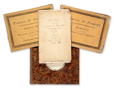 View full screen - View 1 of Lot 30. M. Clementi. Collection of early editions of his keyboard music, C19th.