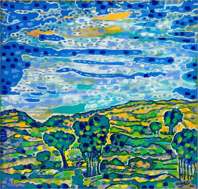 View full screen - View 1 of Lot 6223. Arie Smit 阿瑞·史密特 | Landscape of North Bali 峇里北部風光.