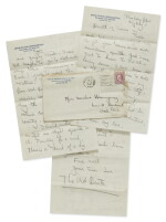 Hemingway, Ernest | Autograph letter signed to Marcelline, as a cub reporter