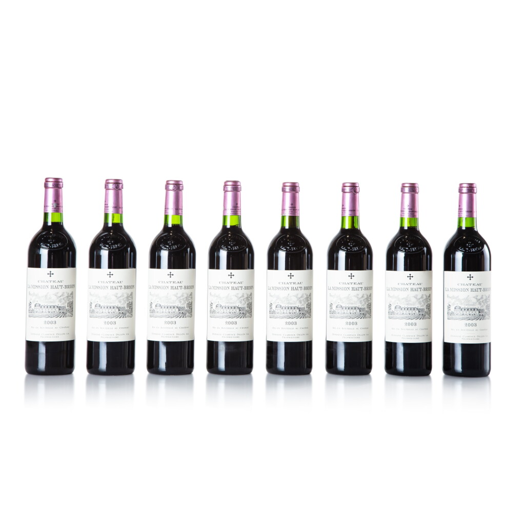 View full screen - View 1 of Lot 340. Château La Mission Haut-Brion 2003 (8 BT).
