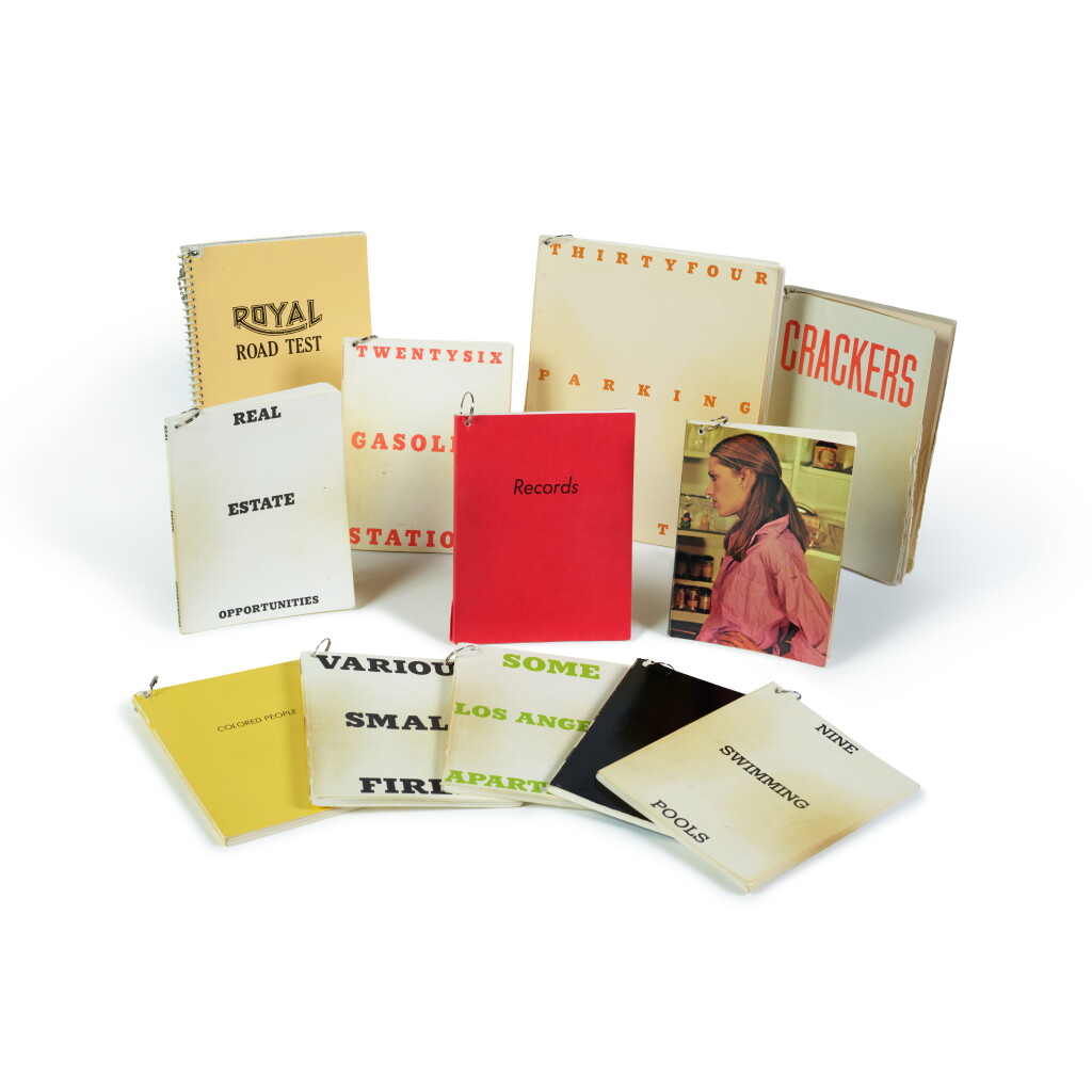 View full screen - View 1 of Lot 1280. Ed Ruscha with his Books.
