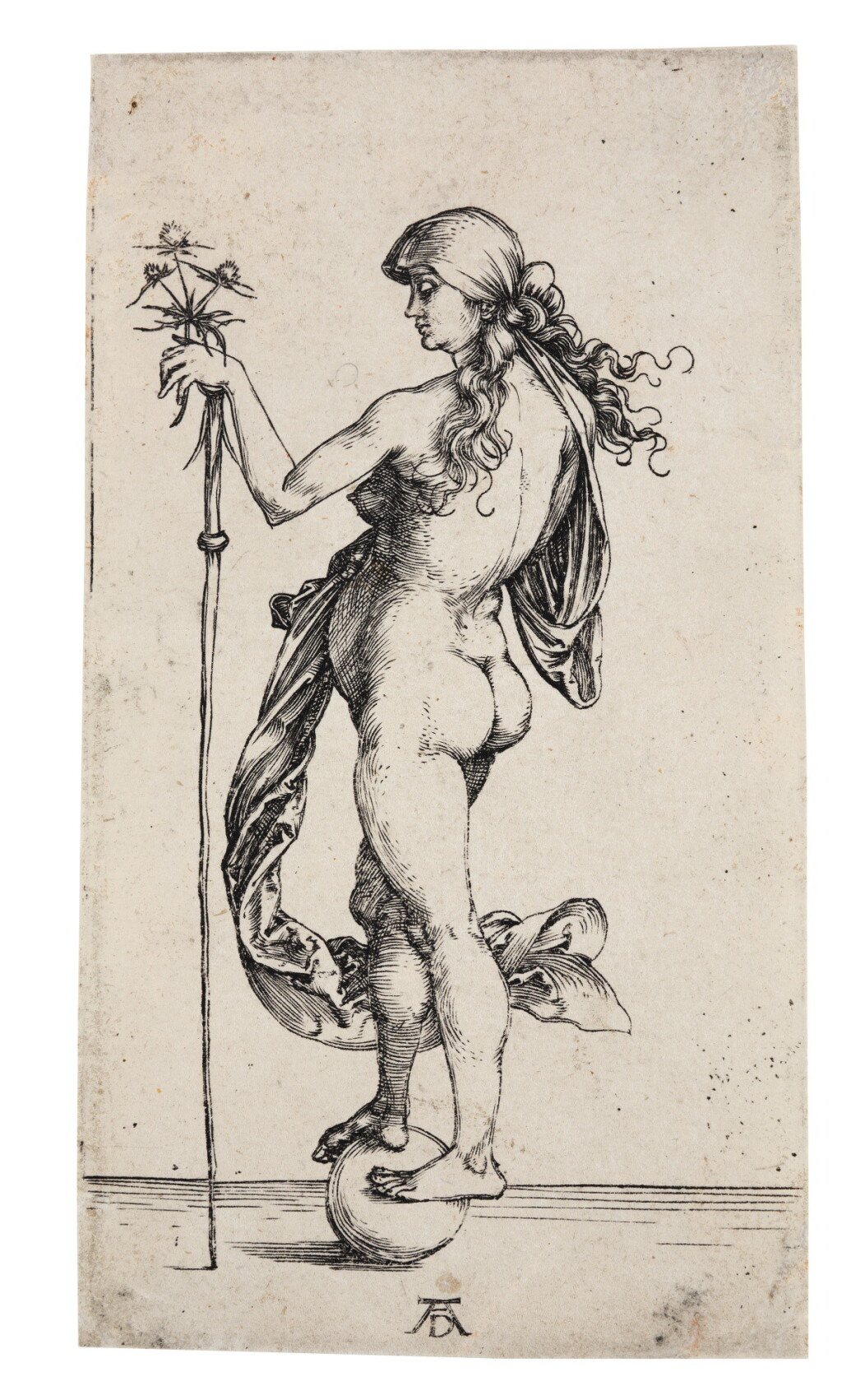 View full screen - View 1 of Lot 6. ALBRECHT DÜRER | THE LITTLE FORTUNE (B. 78; M., HOLL. 71).
