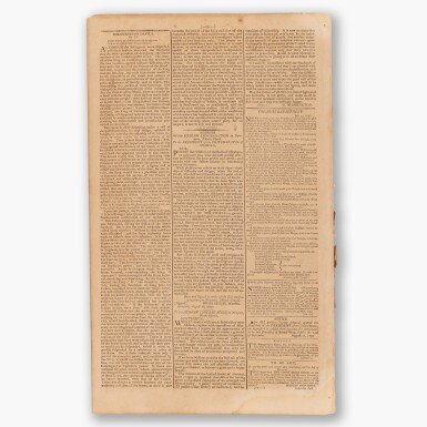 View full screen - View 1 of Lot 392. Washington, George — Moses Seixas | "Address of the Hebrew Congregation in Newport".