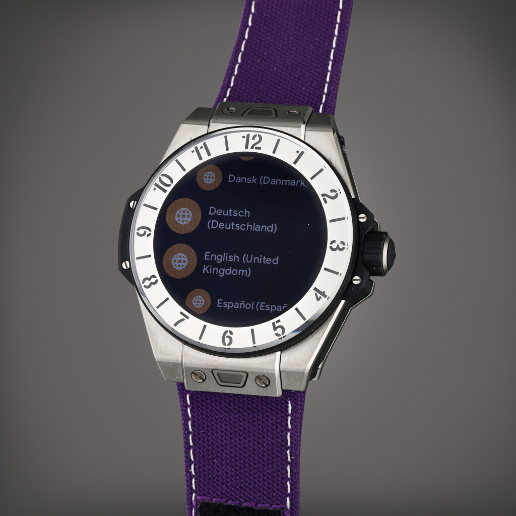 View full screen - View 1 of Lot 124. Reference 440.NX.1100.NR.PLW21 Big Bang E Premier League | A limited edition titanium wristwatch, Circa 2020.