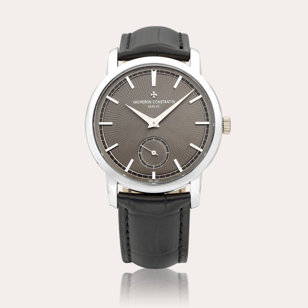 View full screen - View 1 of Lot 2273. "Japan 100 years", Patrimony Traditionnelle, Reference 82172/000G-B432 A limited edition white gold wristwatch, Made to commemorate the 100th anniversary the opening of Vacheron Constantin's boutique in Japan, Circa 2017 | 江詩丹頓 | "JAPAN 100 YEARS", PATRIMONY TRADITIONNELLE 型號82172/000G-B432 | 限量版白金腕錶,為慶祝江詩丹頓日本旗艦店開幕100週年而製,約2017年製.