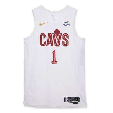 View full screen - View 1 of Lot 44. Max Strus Cleveland Cavaliers 2023-2024 Kia NBA Tip-Off Game Worn Association Edition Jersey | Double-Double.