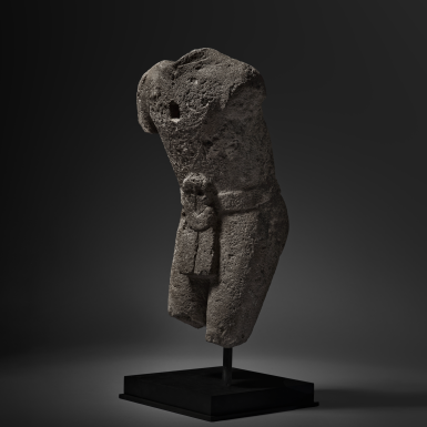 View full screen - View 1 of Lot 22. Aztec Torso of a Youth.