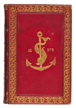 Peto, De iudiciaria form. Capitolini fori ad S.P.Q.R. Libri IX, Rome, Paolo Manuzio, 1567, nineteenth-century English red morocco (possibly Storr of Grantham)