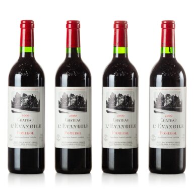 View full screen - View 1 of Lot 674. Château l'Evangile 2000/2001 (8 BT).