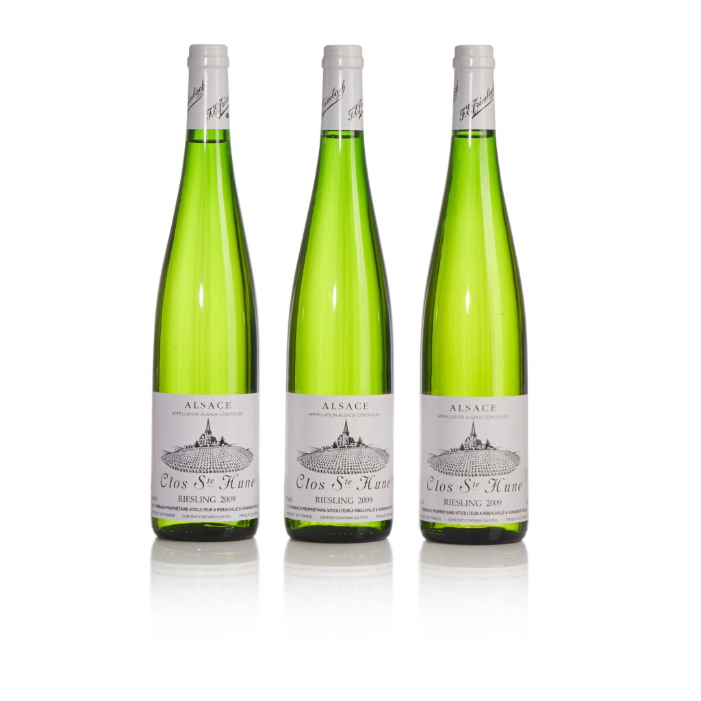 View full screen - View 1 of Lot 589. Riesling, Clos Ste. Hune 2009 F. E. Trimbach (6 BT).