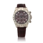 Daytona, Ref. 116519 White gold chronograph wristwatch with a Grossular and diamond-set dial Circa 2000 | 勞力士 | 116519型號「Daytona」白金計時腕錶備鑲鑽石錶盤,年份約2000