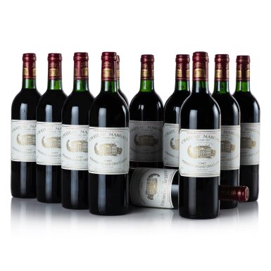 View full screen - View 1 of Lot 21. Château Margaux 1987 (12 BT).