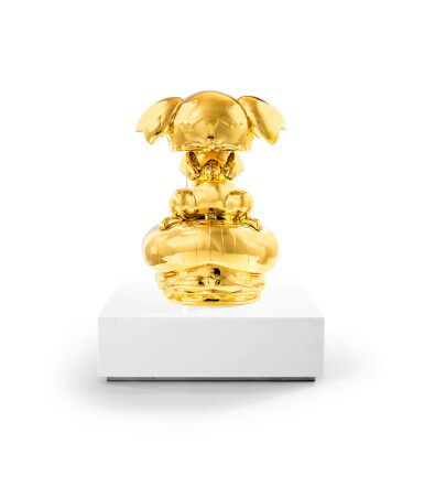 View full screen - View 1 of Lot 1135. Takashi Murakami 村上隆 | Ponchi-kun Gold PONCHI 君 - 金色.