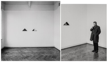 View full screen - View 1 of Lot 223. Blinky Palermo, Krefeld (2 photographs).