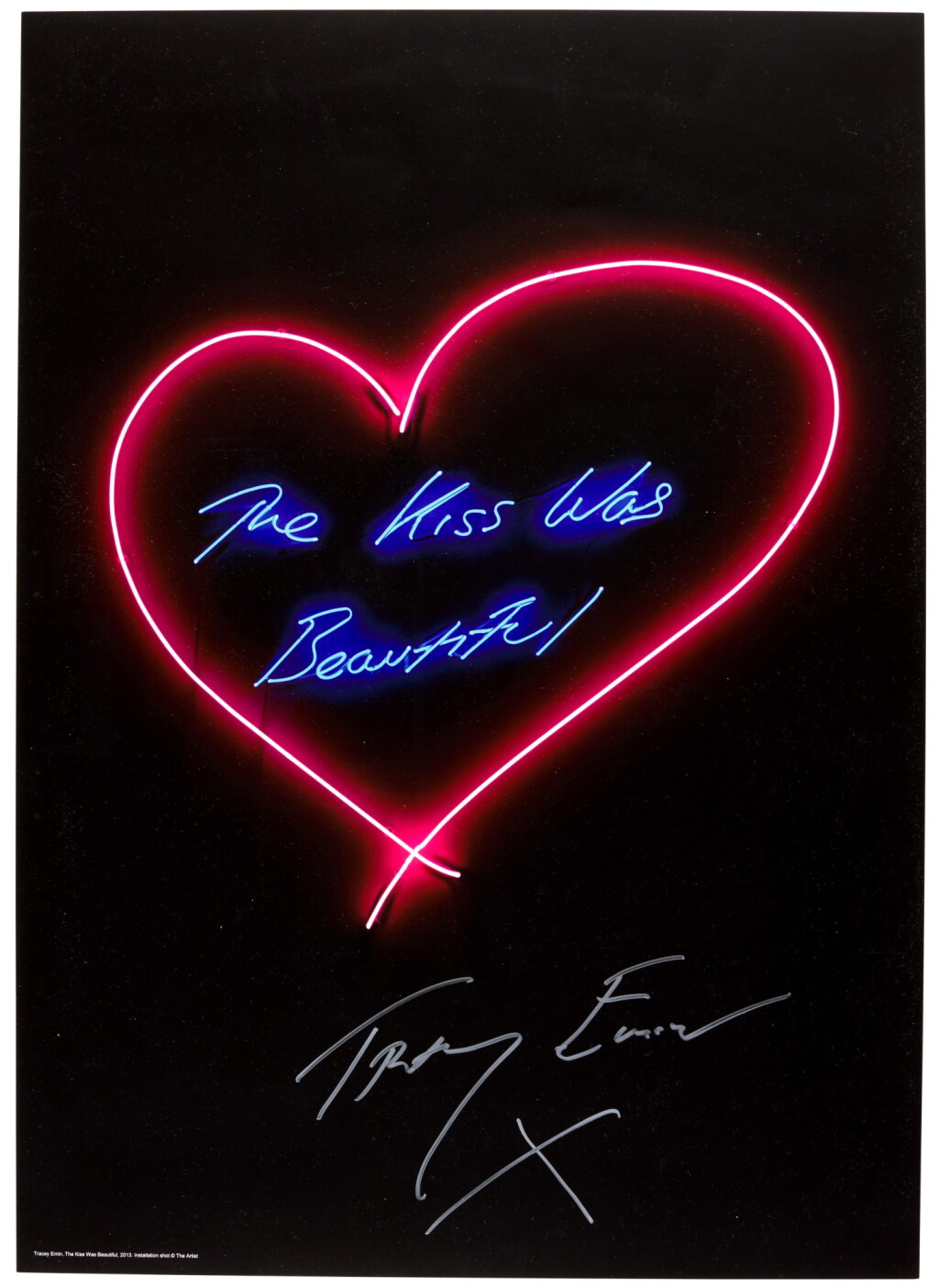 View full screen - View 1 of Lot 267. TRACEY EMIN, R.A. | THE KISS WAS BEAUTIFUL; AND BUT YEA.