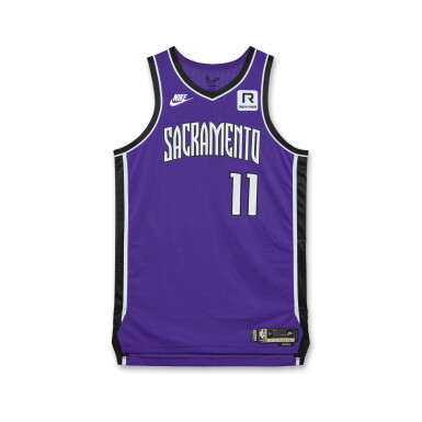 View full screen - View 1 of Lot 211. Domantas Sabonis Sacramento Kings 2024-2025 Game Worn Classic Edition Jersey | Double-Double.