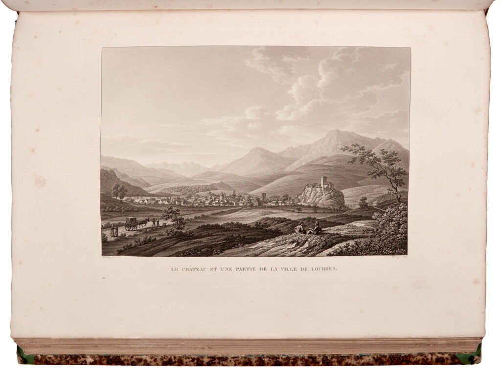 View full screen - View 1 of Lot 229. Melling | Voyage pittoresque dans les Pyrenees Francaises, 1826-30.