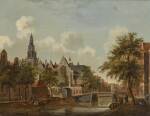 A view of the Oude Kerk, Amsterdam