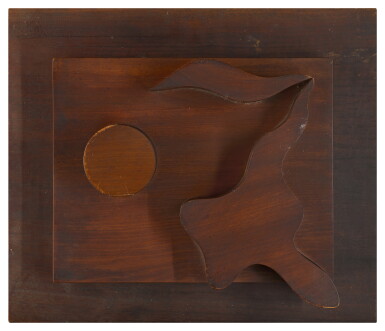 View full screen - View 1 of Lot 908. Biomorphic Relief.