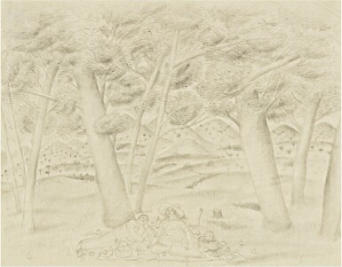 View full screen - View 1 of Lot 112. FERNANDO BOTERO | PICKNICK IM WALDE.