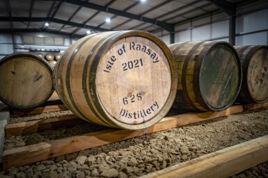 View full screen - View 1 of Lot 19. Isle of Raasay Ex-Marsala Cask of Unpeated New Make Spirit 2021 (1 BRL).