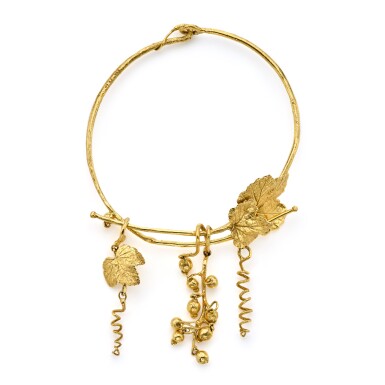 View full screen - View 1 of Lot 52. 'Groseilles' (Gooseberry) Necklace.