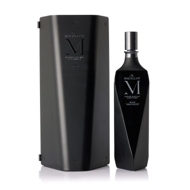 View full screen - View 1 of Lot 6515. The Macallan M Black Decanter 2022 Release 46.0 abv NV (1 BT70).