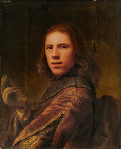View full screen - View 1 of Lot 61. Portrait of a Young Man Wearing a Gorget.