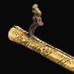 Lambayeque (Sicán) Gold Atlatl, circa AD 800 - 1400